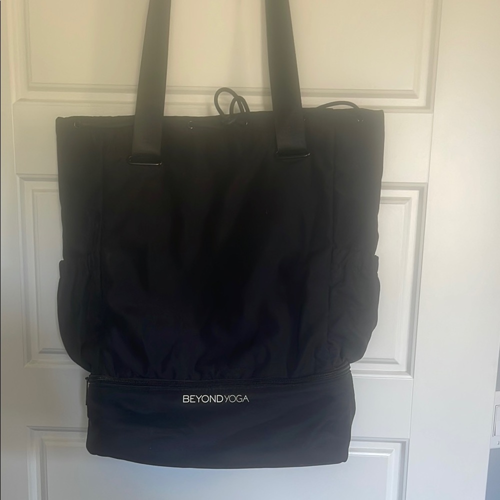 Beyond Yoga Black Backpack with Classic Design